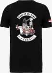 Köln Unisex T-Shirt "Sons of Cologne" Rundhals mit Rückendruck Schwarz